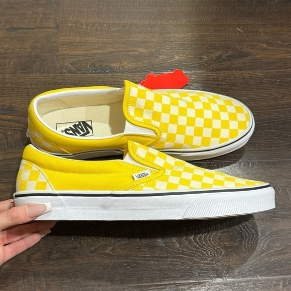 Vans Classic Slip On Checkerboard Shoe Size 11 Men - Picture 3 of 9